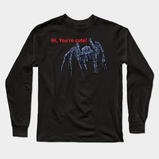 Cute spider "Hi!" Long Sleeve T-Shirt